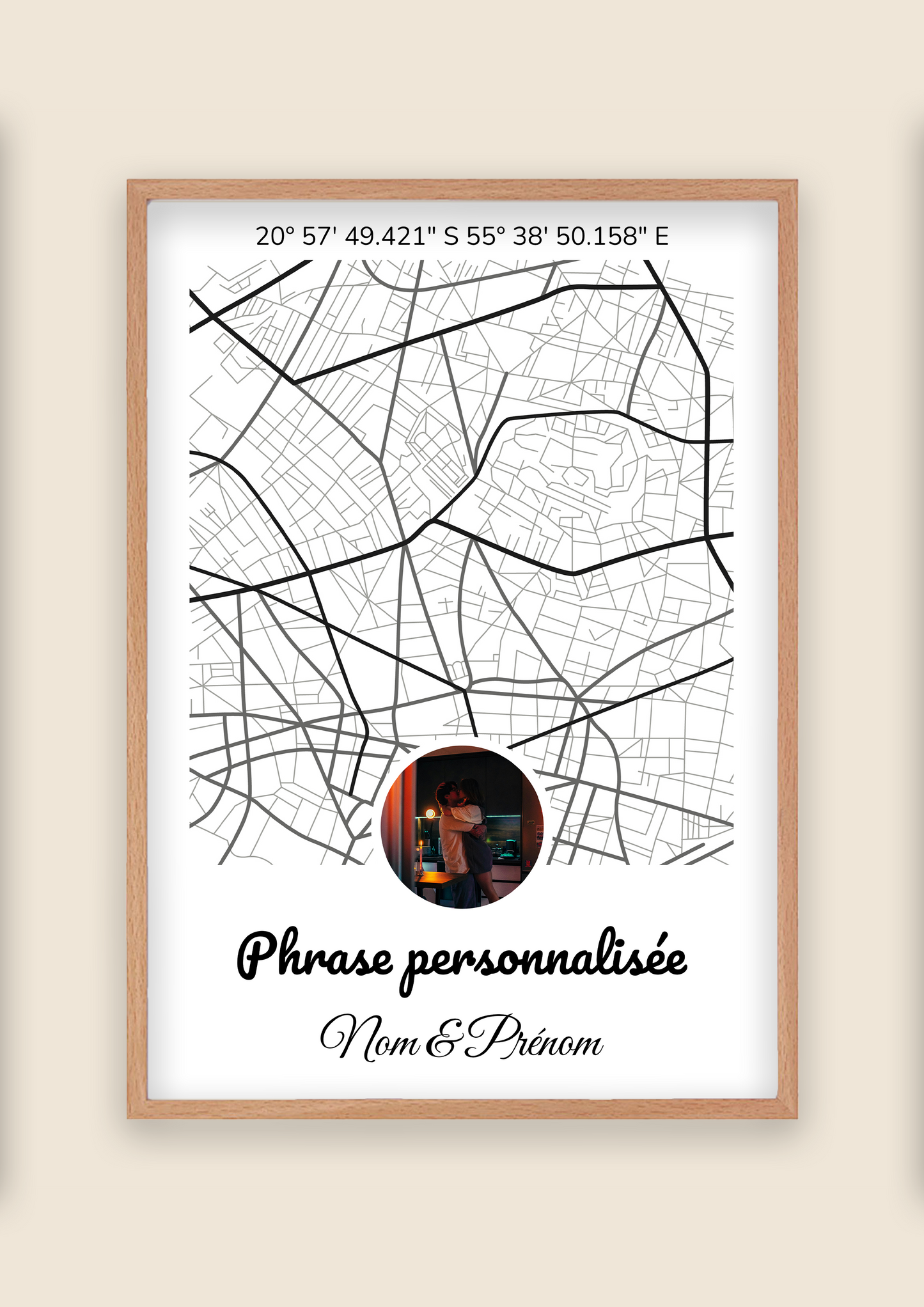 Affiche personnalisé avec photo